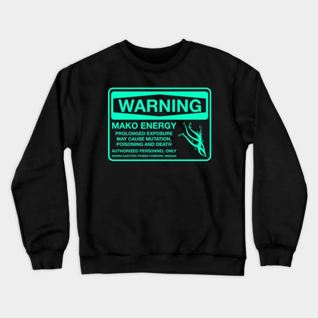 Warning: Mako Energy Crewneck Sweatshirt by merimeaux